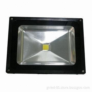 High-lumen Output LED Floodlight with CE, RoHS and SAA Marks